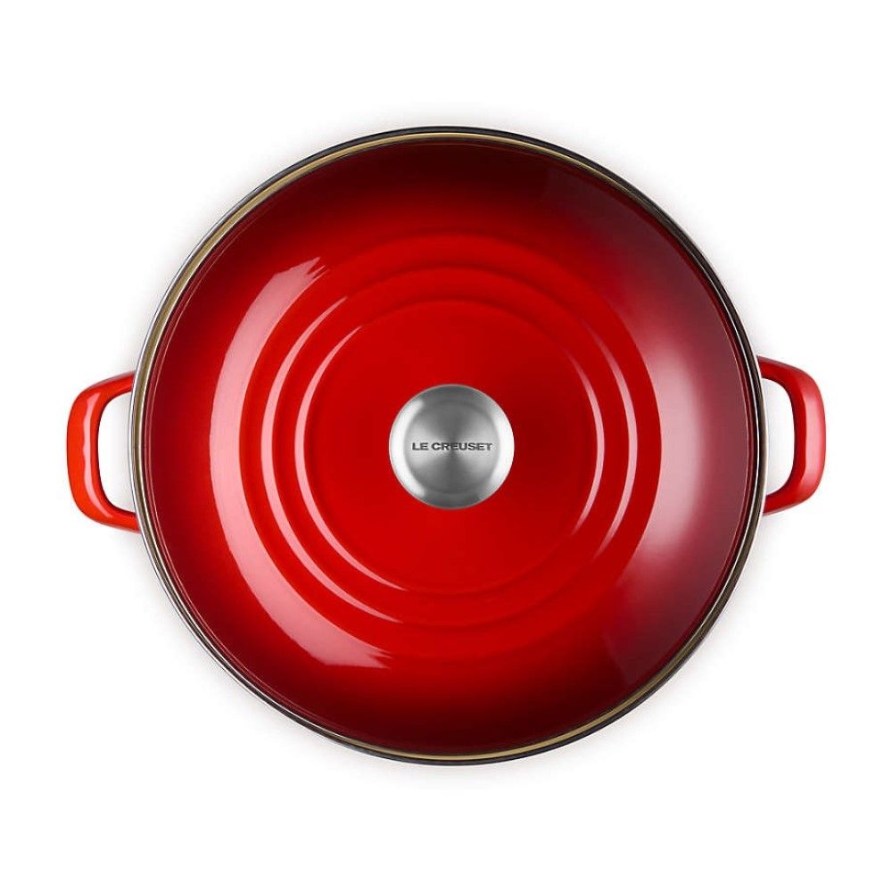  Le Creuset 16 Qt. Enamel On Steel Stockpot With Stainless Steel Knob | Cerise