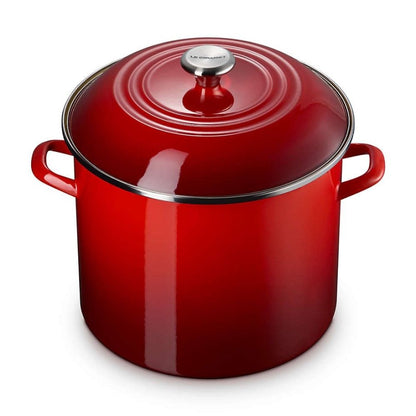  Le Creuset 16 Qt. Enamel On Steel Stockpot With Stainless Steel Knob | Cerise