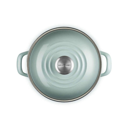  Le Creuset 6 Qt. Enamel On Steel Stockpot With Stainless Steel Knob | Sea Salt
