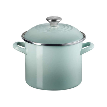  Le Creuset 6 Qt. Enamel On Steel Stockpot With Stainless Steel Knob | Sea Salt