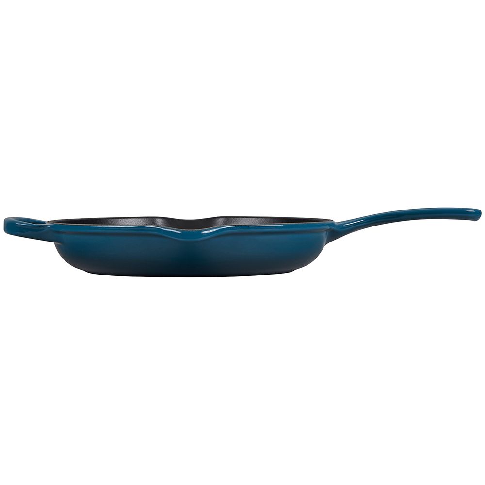  Le Creuset 9" Signature Enameled Cast Iron Skillet | Deep Teal
