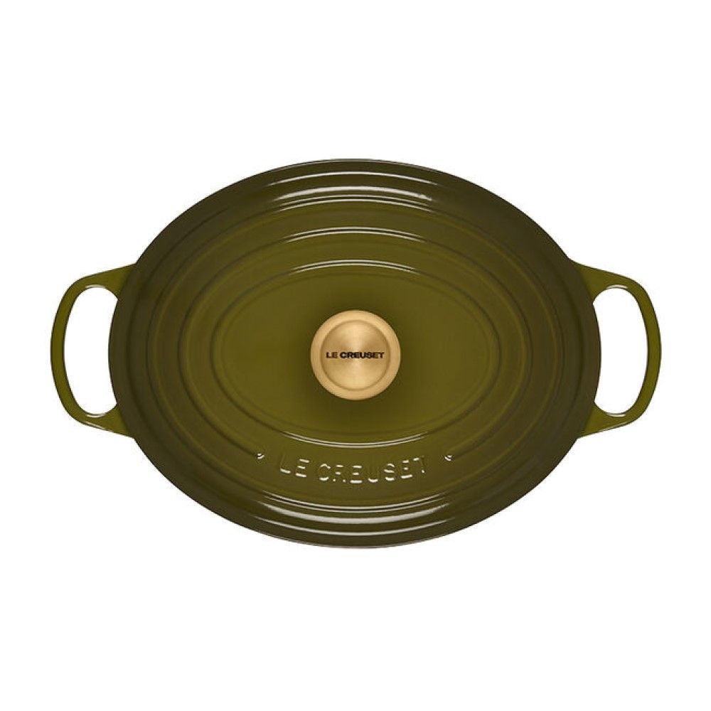  Le Creuset Signature 6.75 Qt. Oval Dutch Oven | Olive