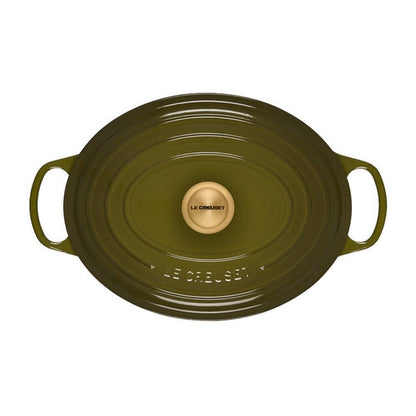  Le Creuset Signature 6.75 Qt. Oval Dutch Oven | Olive