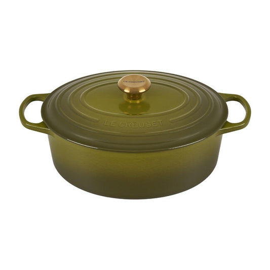  Le Creuset Signature 6.75 Qt. Oval Dutch Oven | Olive
