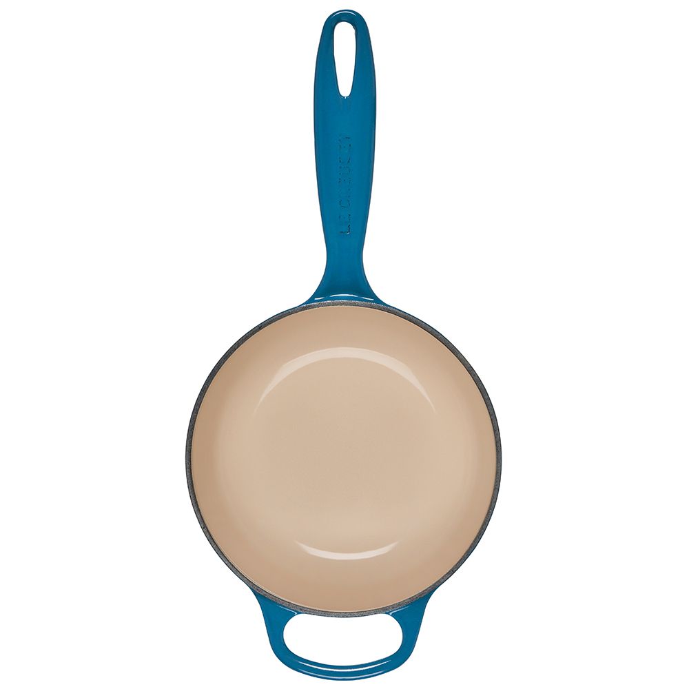  Le Creuset 1.75 Qt. Signature Enameled Cast Iron Saucepan With Stainless Steel Knob | Deep Teal
