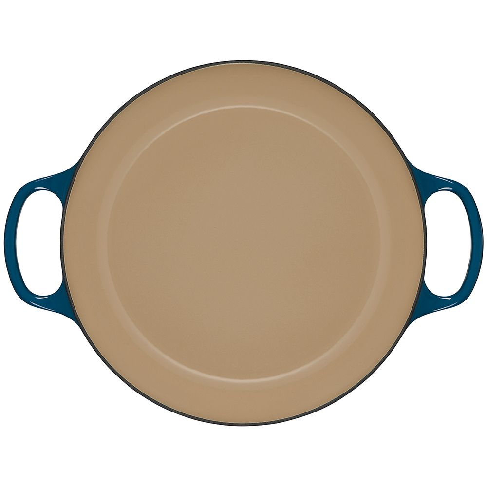  Le Creuset 3.5 Qt. Signature Braiser With Stainless Steel Knob | Deep Teal