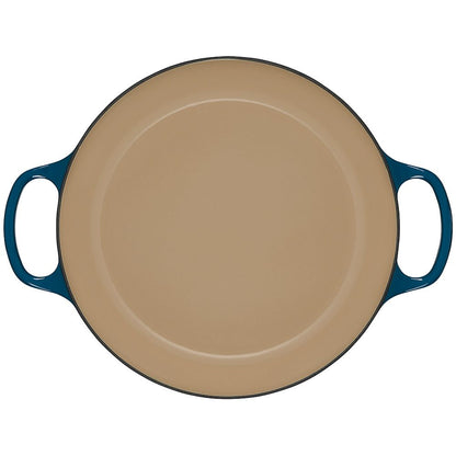  Le Creuset 3.5 Qt. Signature Braiser With Stainless Steel Knob | Deep Teal