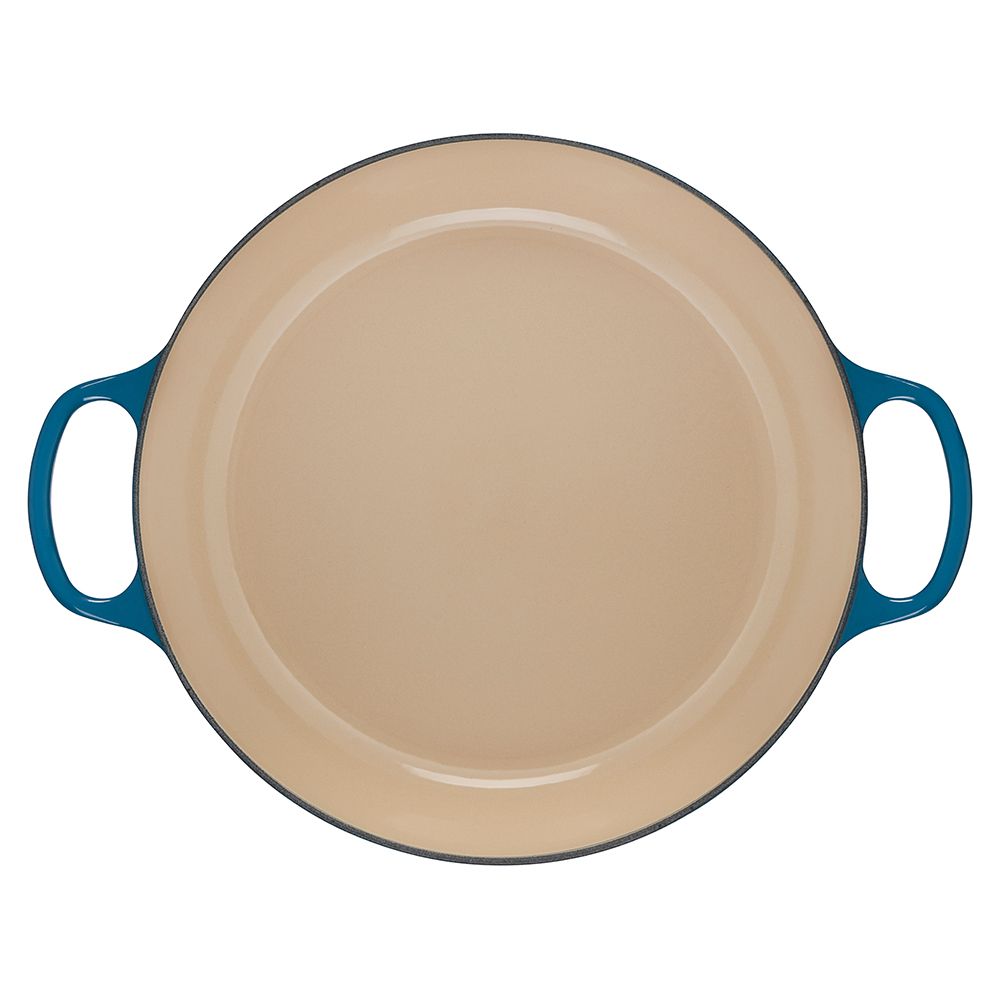  Le Creuset 5 Qt. Signature Braiser With Stainless Steel Knob | Deep Teal