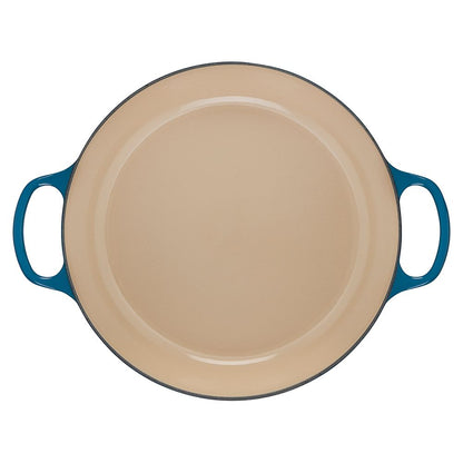  Le Creuset 5 Qt. Signature Braiser With Stainless Steel Knob | Deep Teal