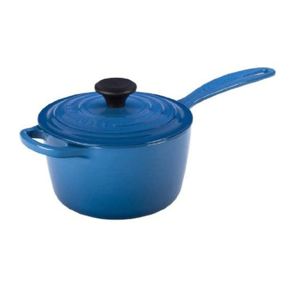  Le Creuset 10-Piece Signature Cookware Set With Stainless Steel Knobs | Marseille Blue