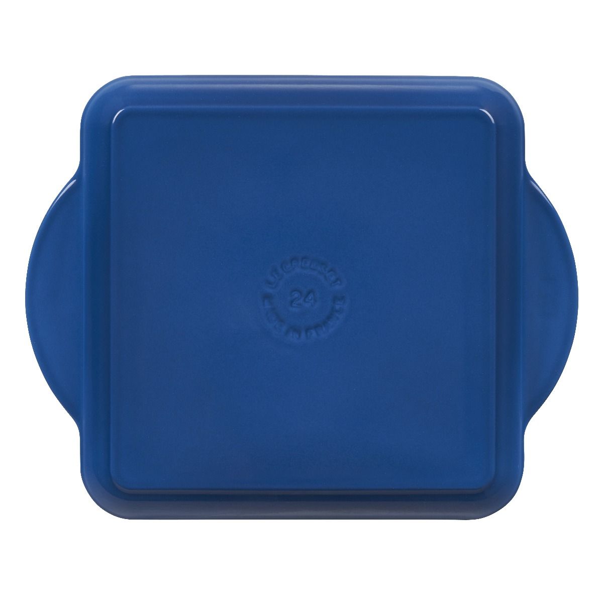  Le Creuset 9.5" Square Signature Enameled Cast Iron Grill Pan | Marseille Blue