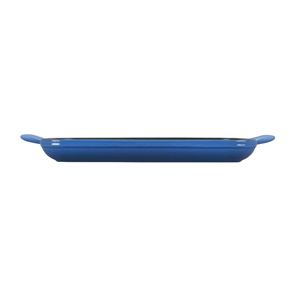  Le Creuset 9.5" Square Signature Enameled Cast Iron Grill Pan | Marseille Blue