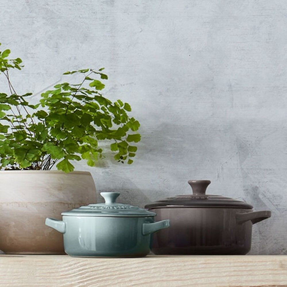  Le Creuset 14oz Round Mini Cocotte | Oyster Grey