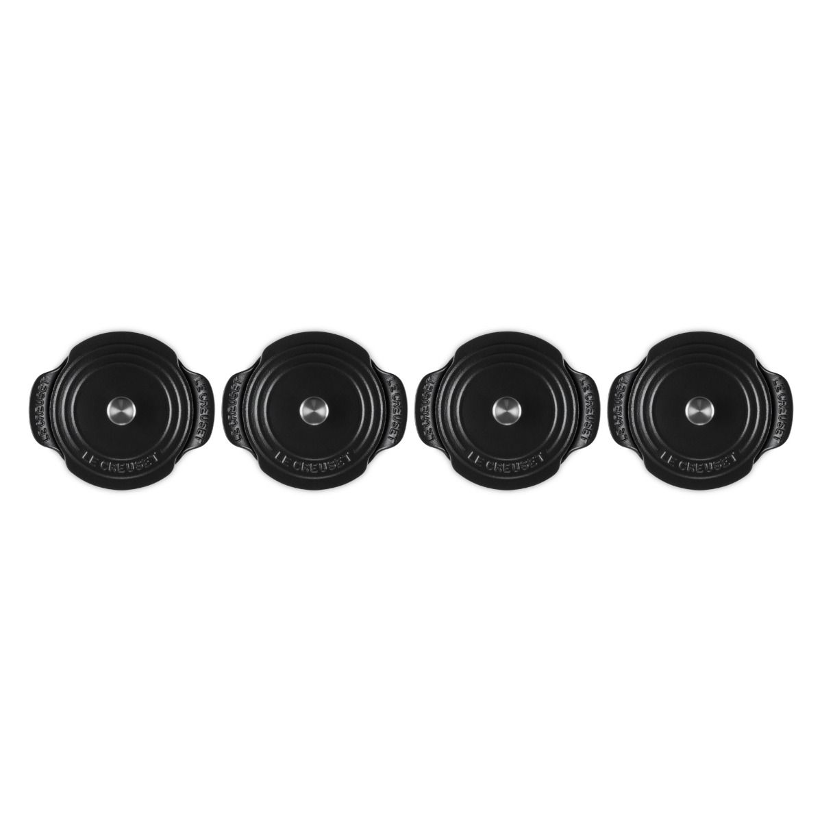 Le Creuset Gourmand Collection 0.75 Qt. Mini Round Braisers | Set Of 4