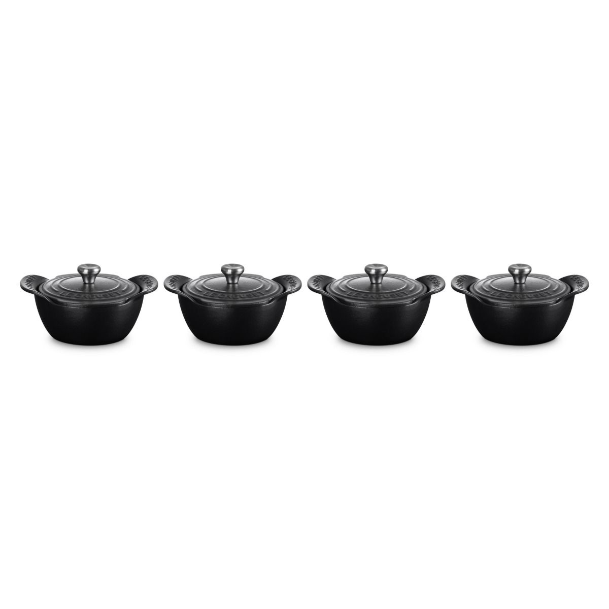  Le Creuset Gourmand Collection 0.75 Qt. Mini Round Cocotte | Set Of 4