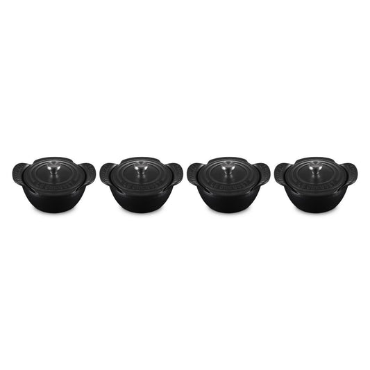  Le Creuset Gourmand Collection 0.75 Qt. Mini Round Cocotte | Set Of 4