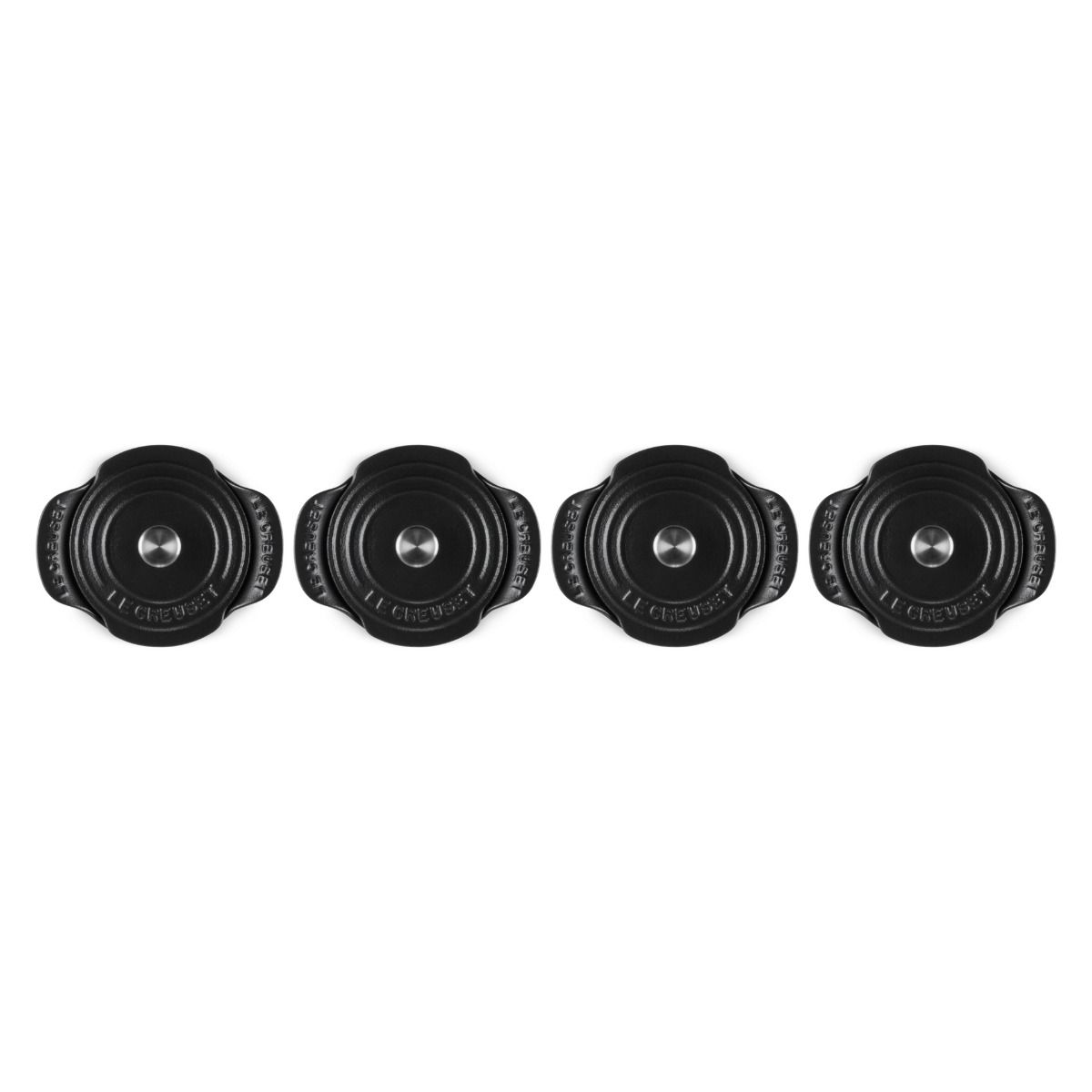  Le Creuset Gourmand Collection 0.75 Qt. Mini Round Cocotte | Set Of 4