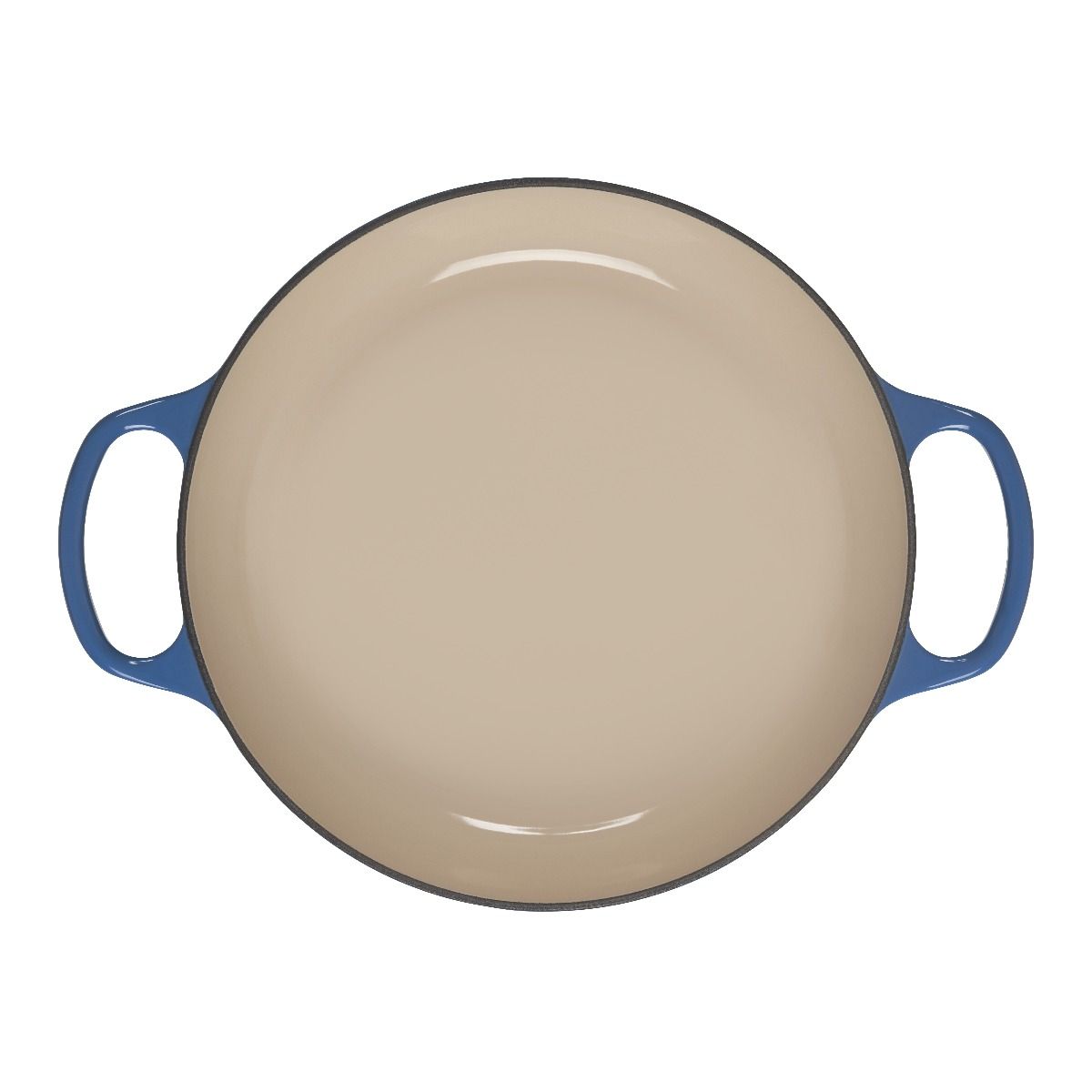 Le Creuset 2.25 Qt. Signature Braiser With Stainless Steel Knob | Noel (Marseille Blue)