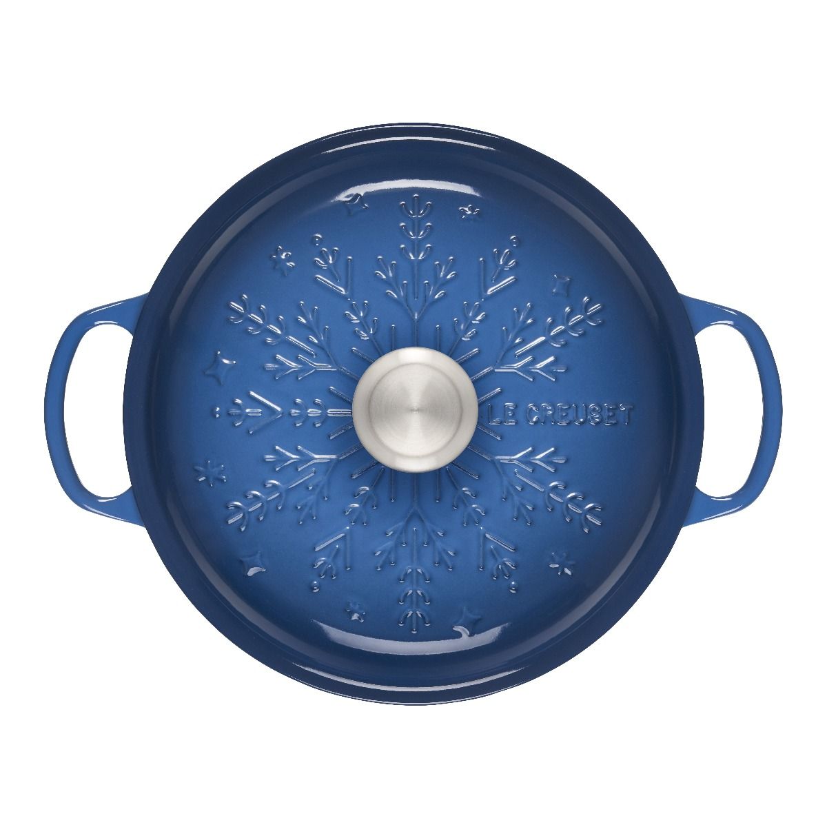  Le Creuset 2.25 Qt. Signature Braiser With Stainless Steel Knob | Noel (Marseille Blue)