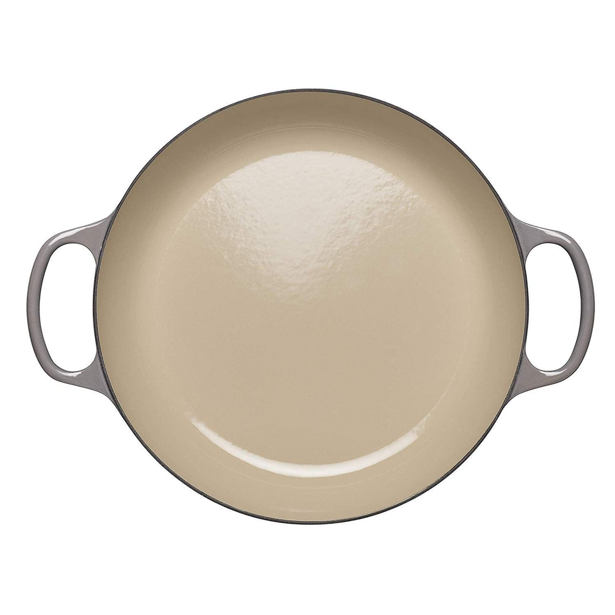  Le Creuset 2.25 Qt. Signature Enameled Cast Iron Braiser With Stainless Steel Knob | Oyster Grey