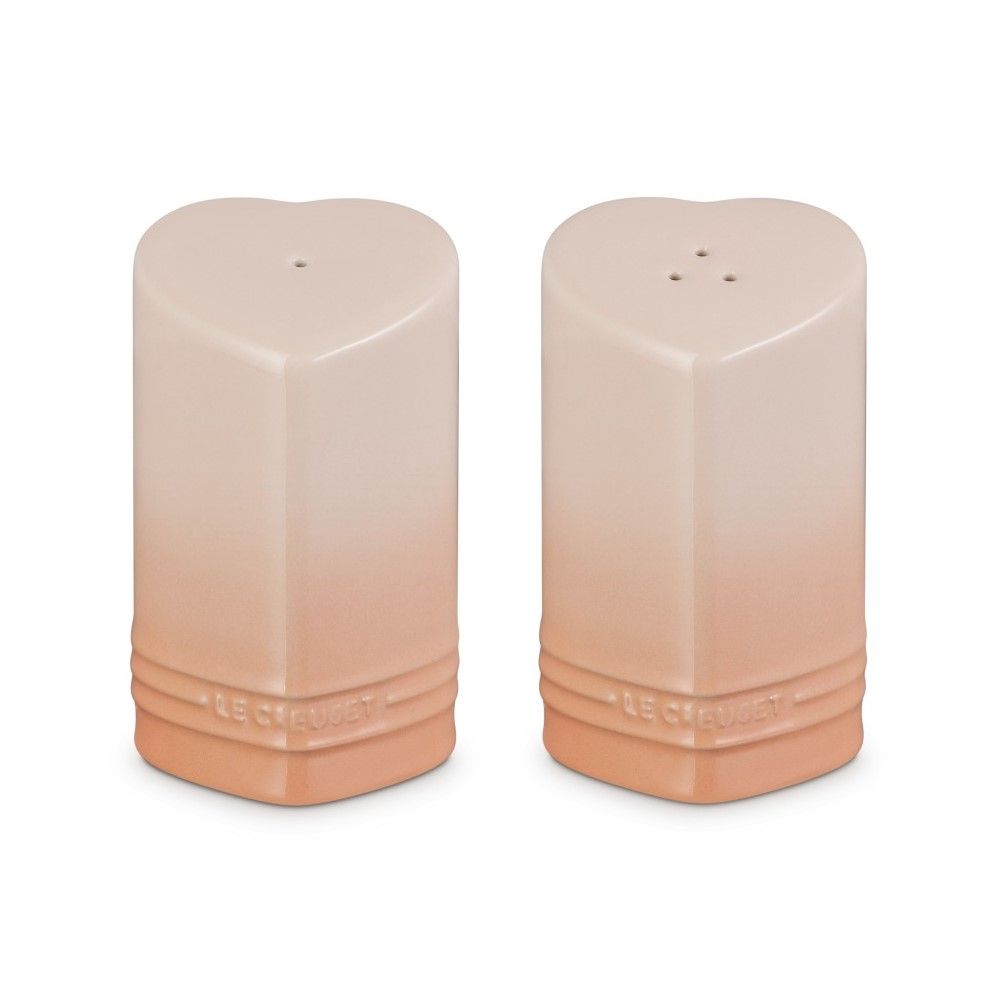  Le Creuset Stoneware Heart Salt And Pepper Shakers | Pêche