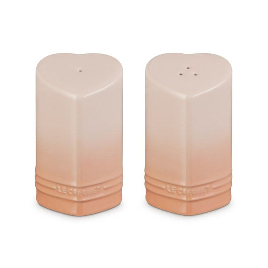  Le Creuset Stoneware Heart Salt And Pepper Shakers | Pêche