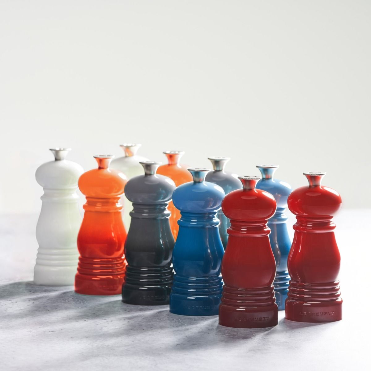  Le Creuset Petite Salt & Pepper Mill Set | Flame Orange