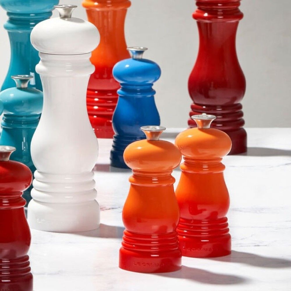  Le Creuset Petite Salt & Pepper Mill Set | Flame Orange