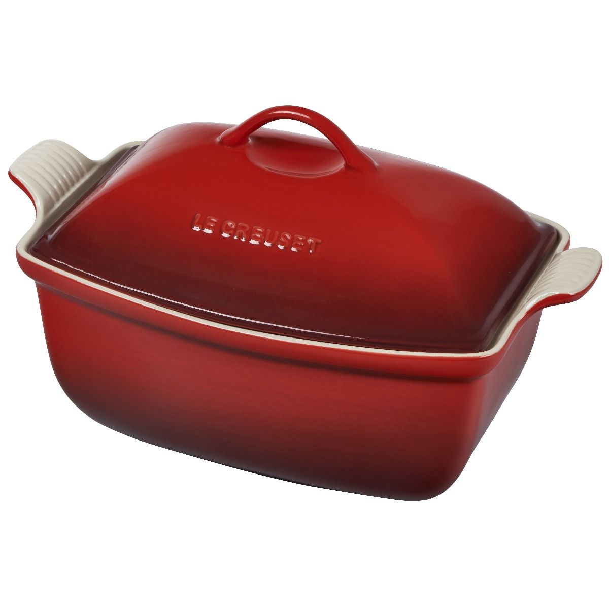  Le Creuset 4.5 Qt. Heritage Deep Covered Rectangular Baker | Cerise