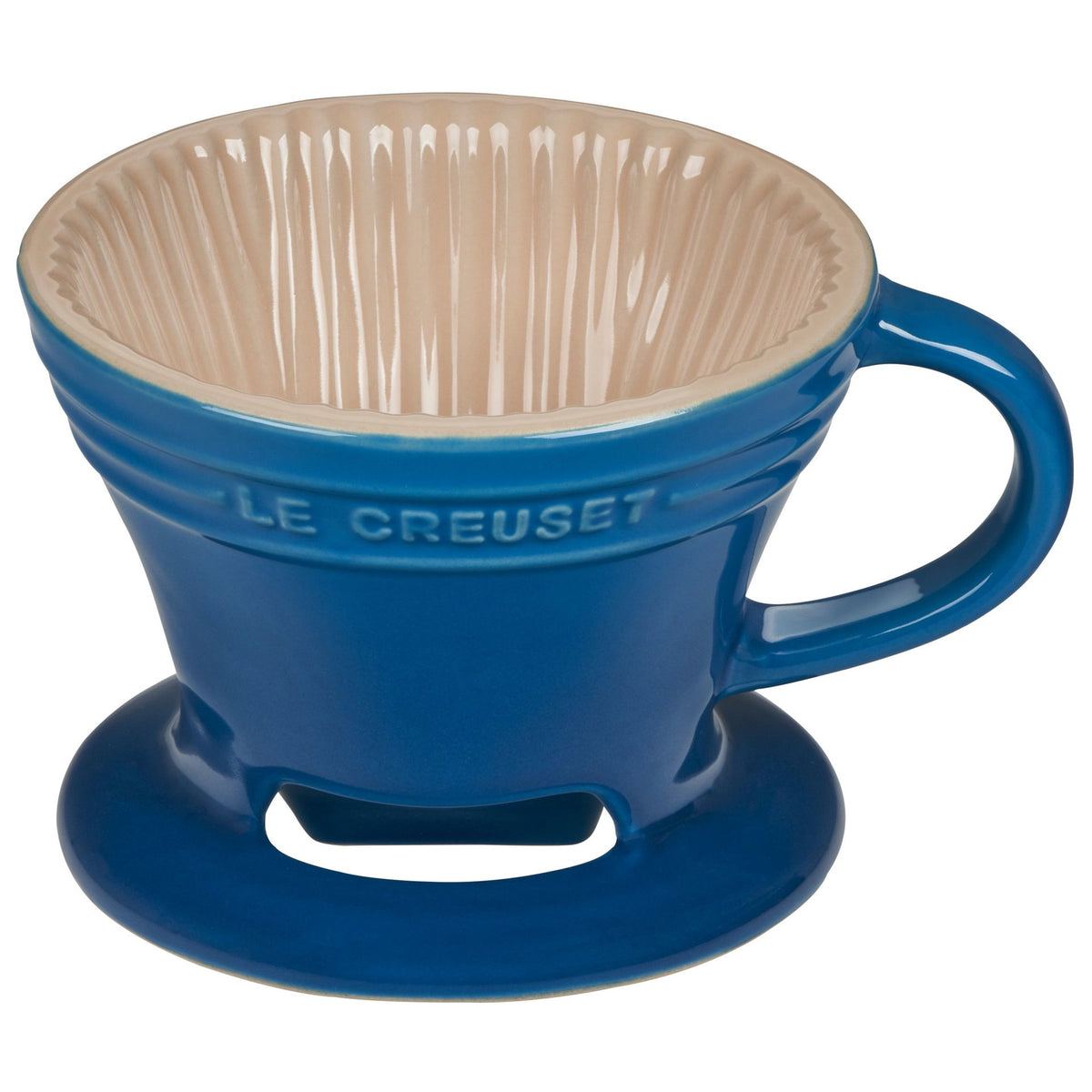 Le Creuset Pour Over Coffee Cone | Marseille Blue