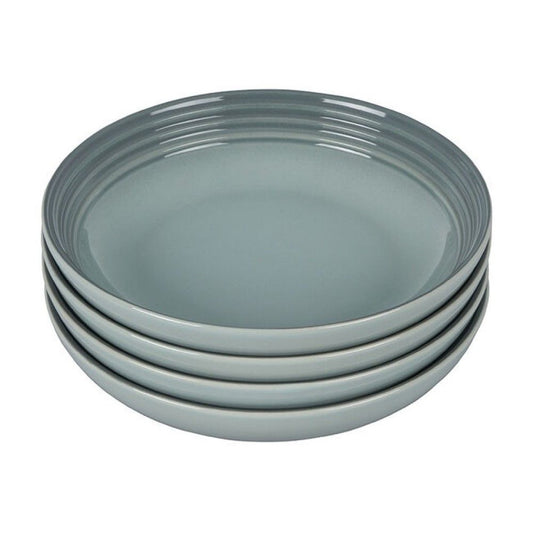  Le Creuset Vancouver 8.5" Pasta Bowls - Set Of 4 | Sea Salt