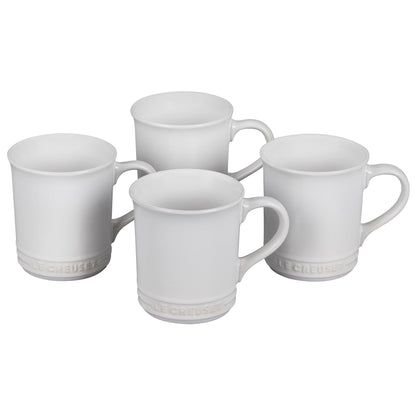  Le Creuset 14oz Mugs (Set Of 4) | White