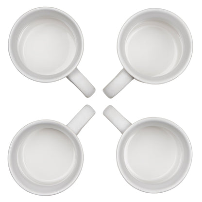  Le Creuset 14oz Mugs (Set Of 4) | White