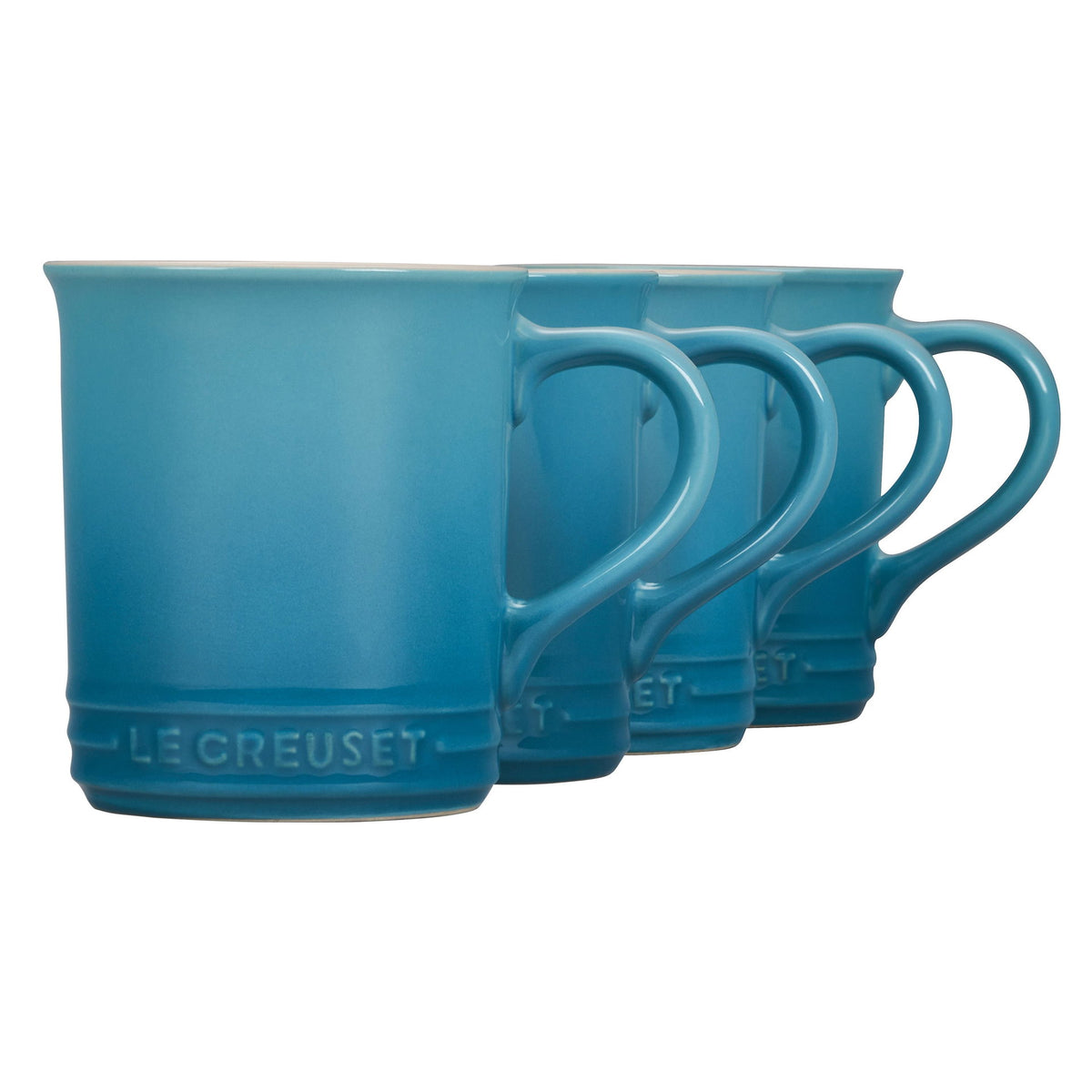  Le Creuset 14oz Mugs (Set Of 4) | Caribbean Blue