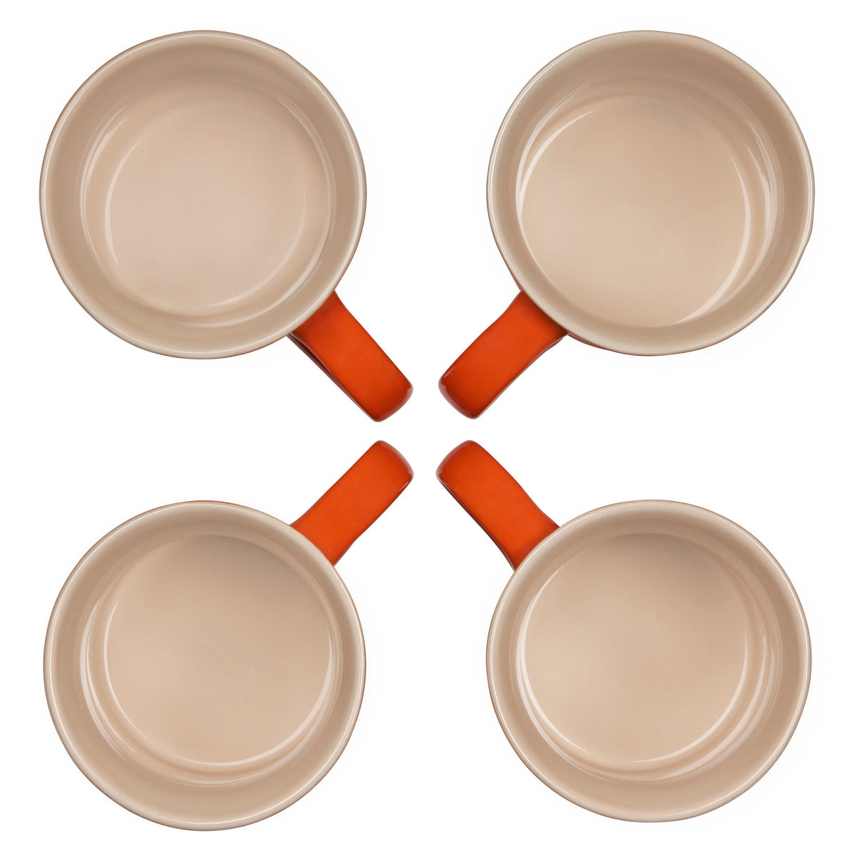  Le Creuset 14oz Mugs (Set Of 4) | Flame Orange
