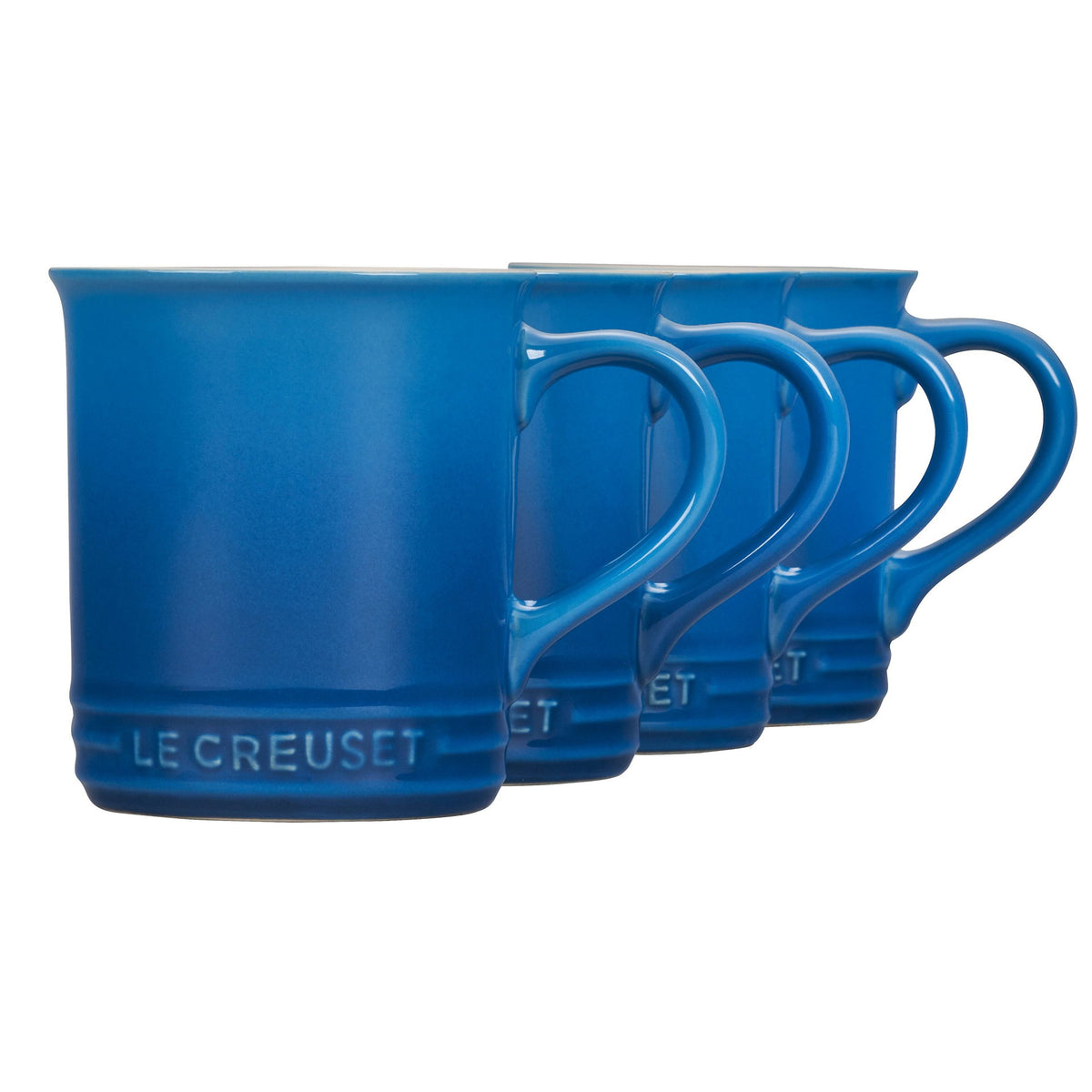  Le Creuset 14oz Mugs (Set Of 4) | Marseille Blue