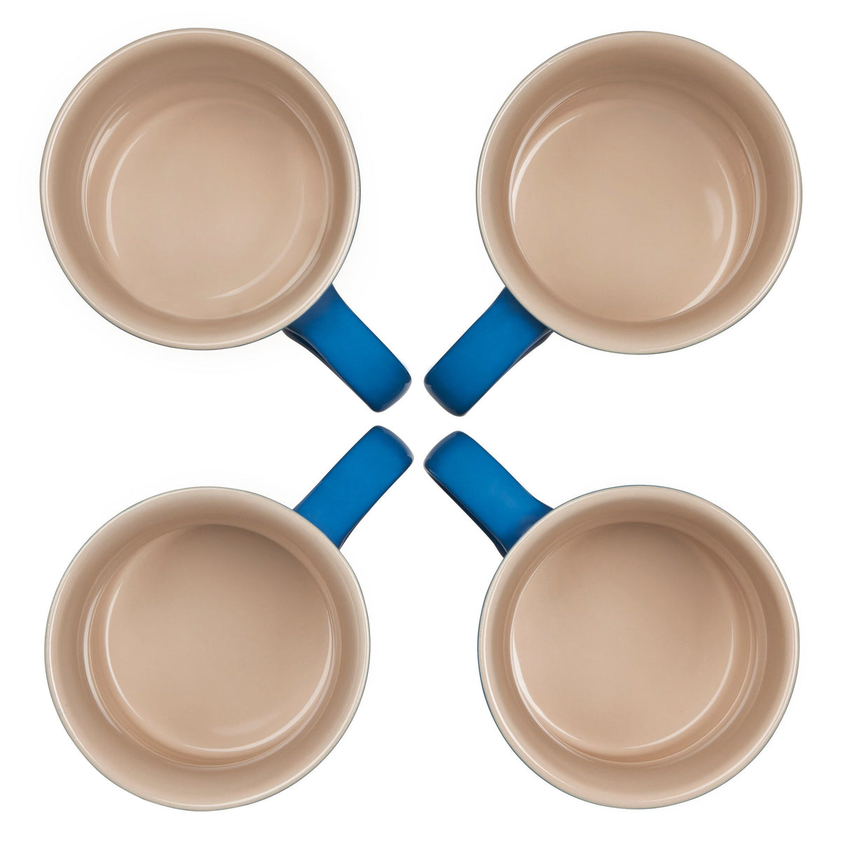  Le Creuset 14oz Mugs (Set Of 4) | Marseille Blue
