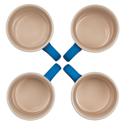  Le Creuset 14oz Mugs (Set Of 4) | Marseille Blue