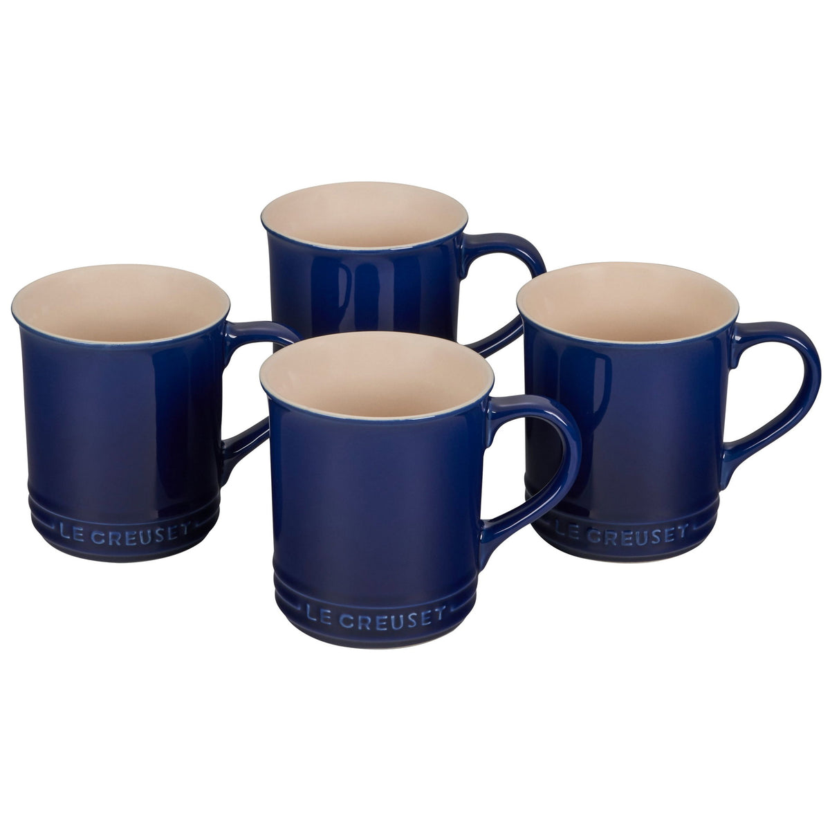  Le Creuset 14oz Mugs (Set Of 4) | Indigo Blue