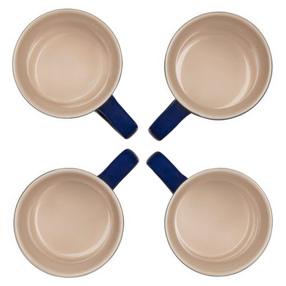  Le Creuset 14oz Mugs (Set Of 4) | Indigo Blue