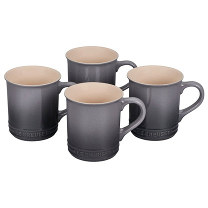  Le Creuset 14oz Mugs (Set Of 4) | Oyster Grey