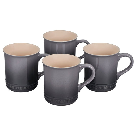  Le Creuset 14oz Mugs (Set Of 4) | Oyster Grey