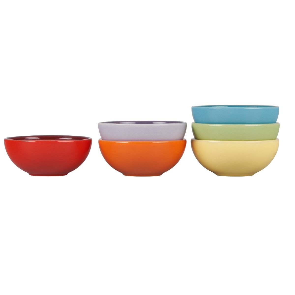  Le Creuset 2oz Pinch Bowls - Set Of 6 | Multi-colored