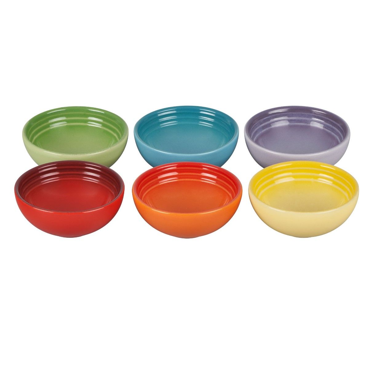  Le Creuset 2oz Pinch Bowls - Set Of 6 | Multi-colored