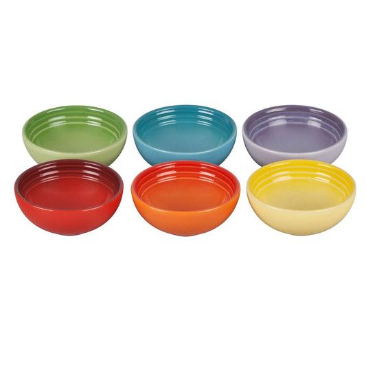  Le Creuset 2oz Pinch Bowls - Set Of 6 | Multi-colored