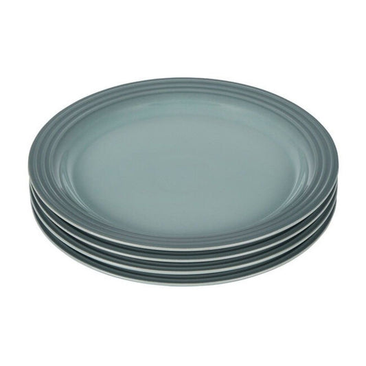  Le Creuset Vancouver 10.5" Dinner Plates - Set Of 4 | Sea Salt