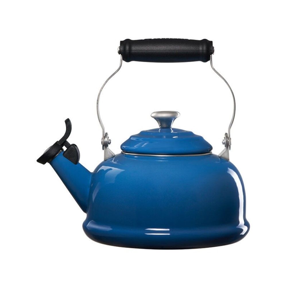  Le Creuset 1.7 Qt. Classic Whistling Kettle With Stainless Steel Knob | Marseille Blue