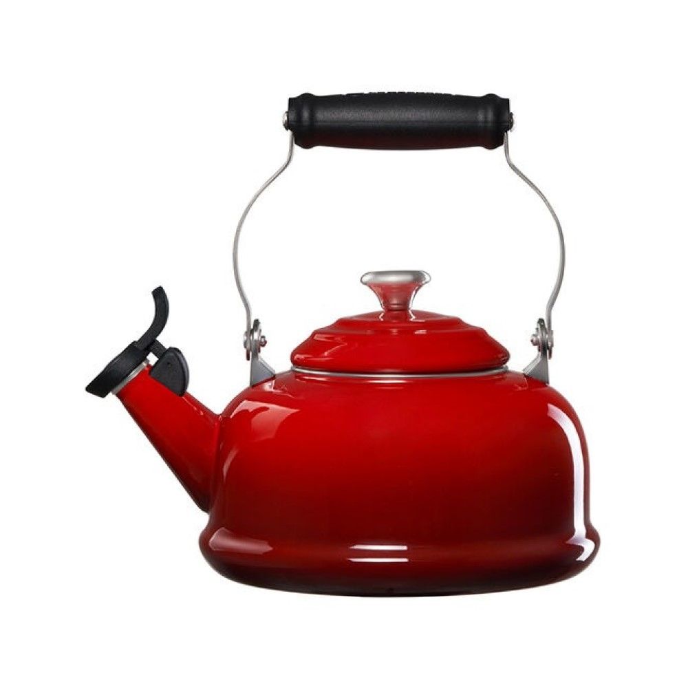  Le Creuset 1.7 Qt. Classic Whistling Kettle With Stainless Steel Knob | Cerise/Cherry Red