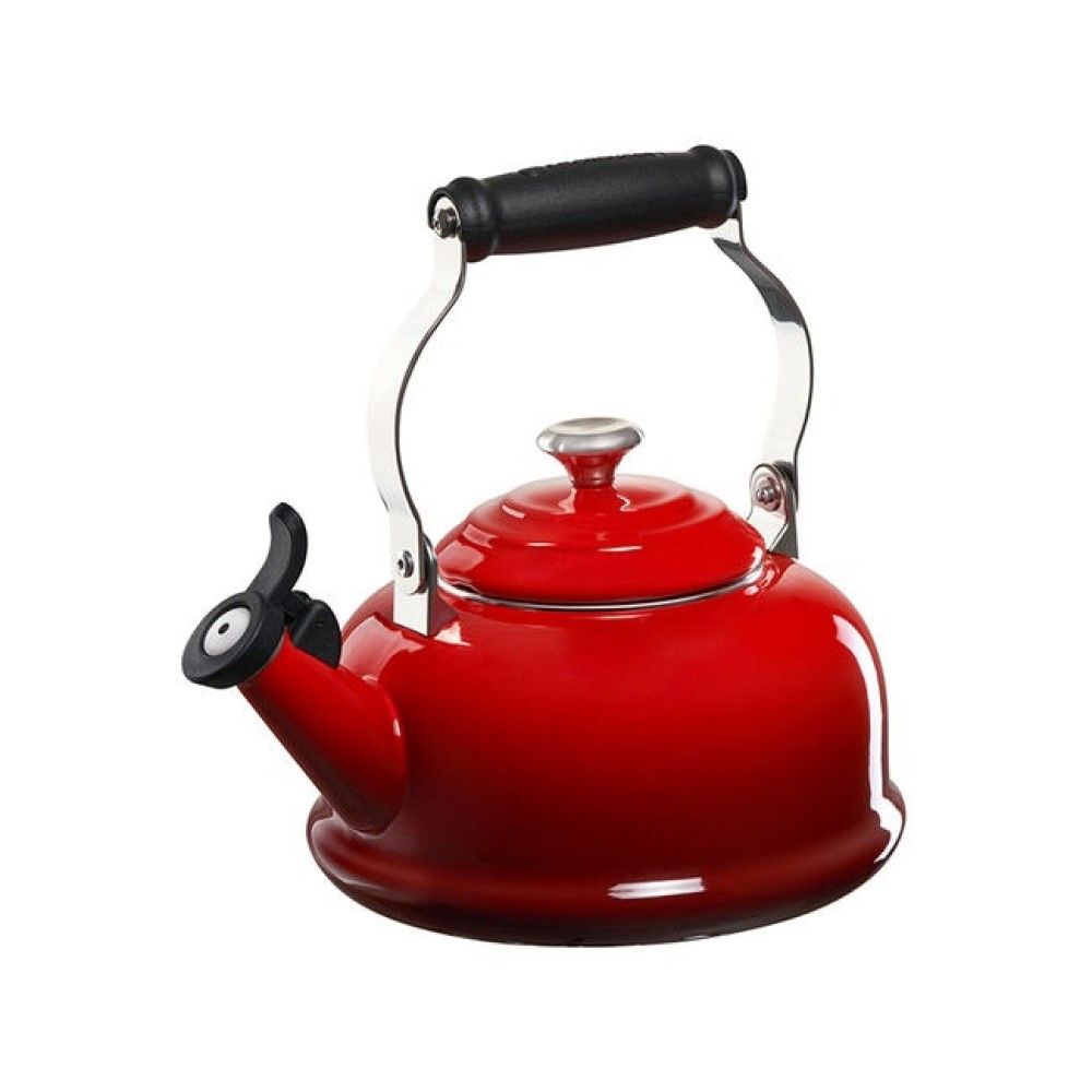  Le Creuset 1.7 Qt. Classic Whistling Kettle With Stainless Steel Knob | Cerise/Cherry Red