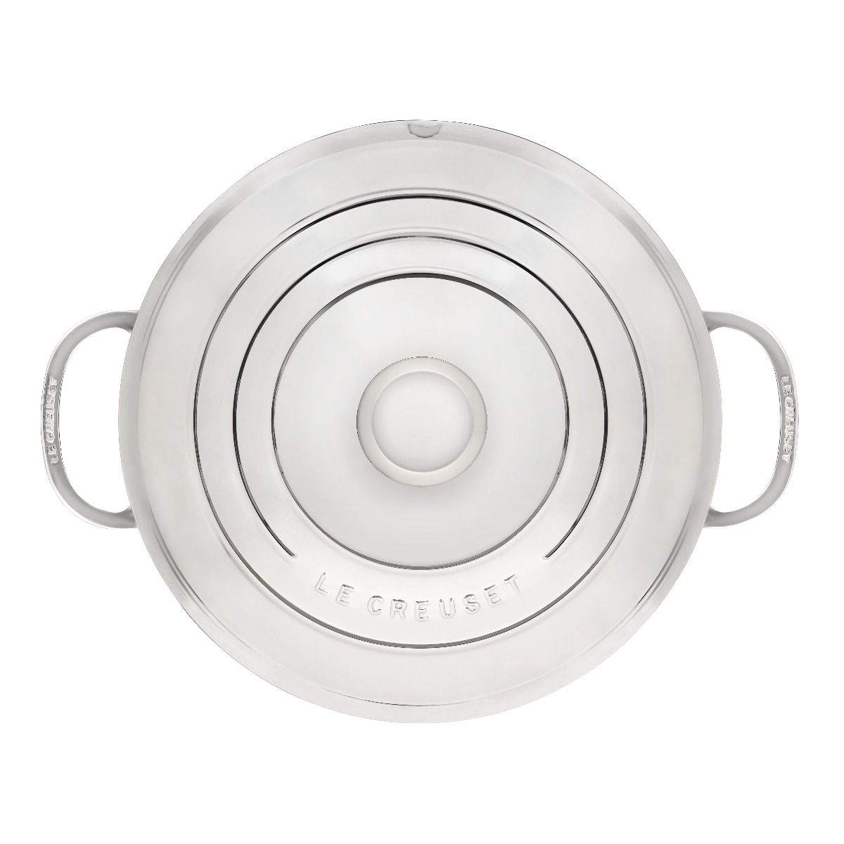  Le Creuset 4.5 Qt. Tri-Ply Stainless Steel Rondeau With Lid